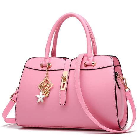 Women's Pink Designer Handbags 